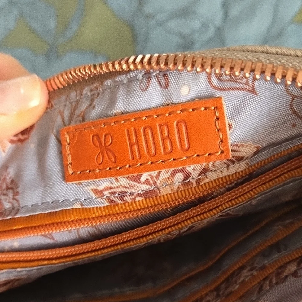Hobo Metallic Leather Studded Clutch - Picture 4 of 6